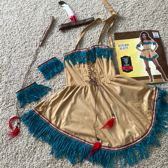 Dresses & Skirts - Adult size small (2-4) Indian girl costume.